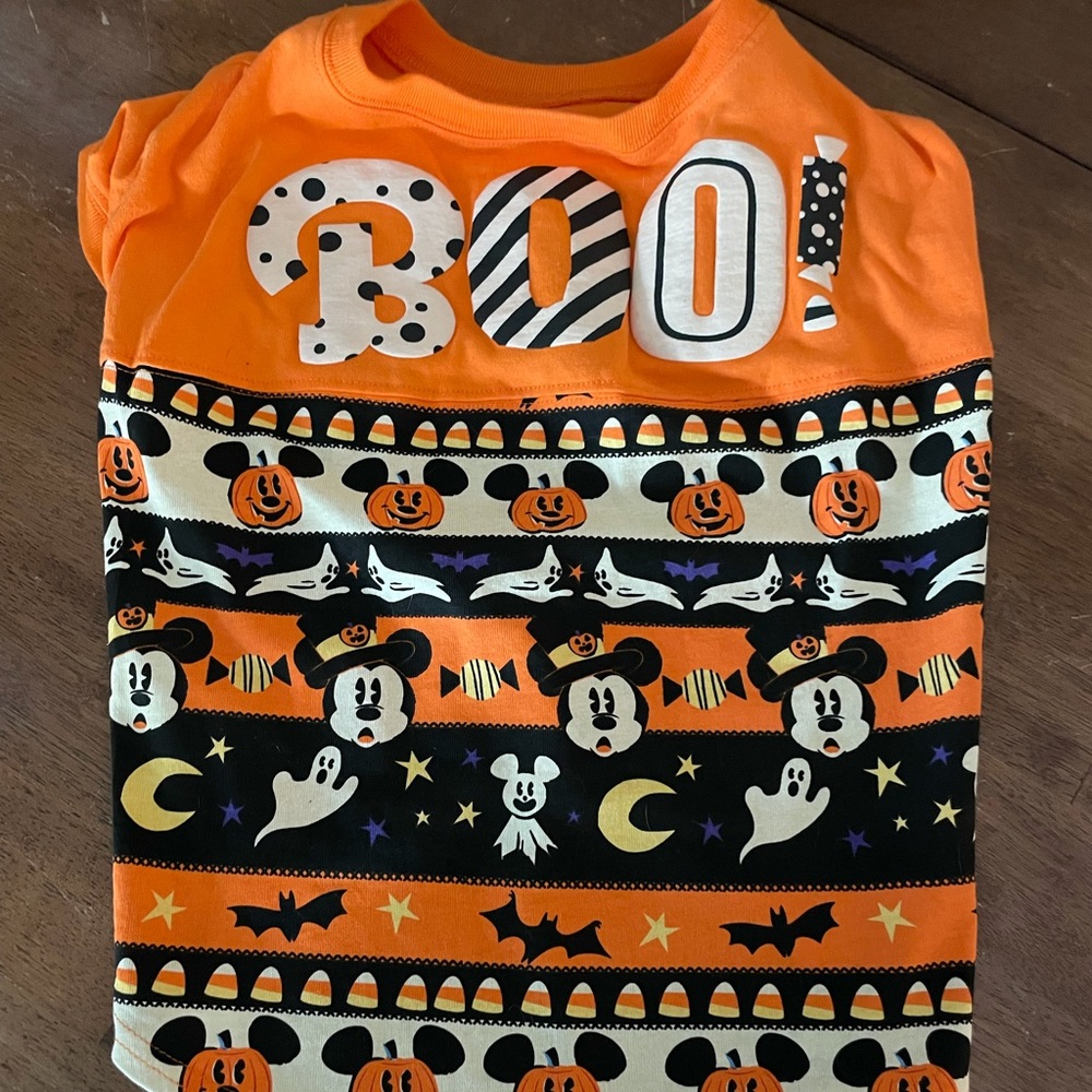 Disney Halloween Dog Shirt
